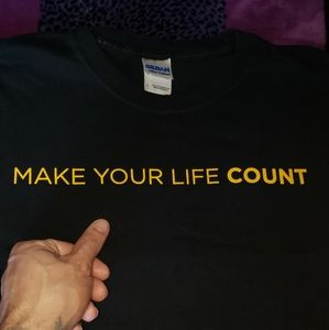 Gildan Black T Shirt